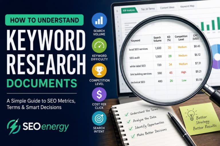 How to Understand Keyword Research Documents Before Making SEO Decisions